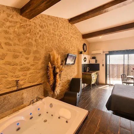 Le Lovy , Independant Avec Jacuzzi Cubnezais