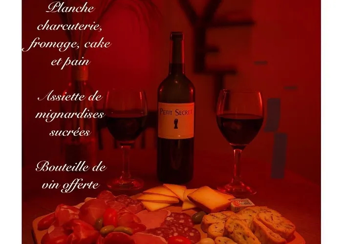 Le Lovy , Independant Avec Jacuzzi 아파트 *