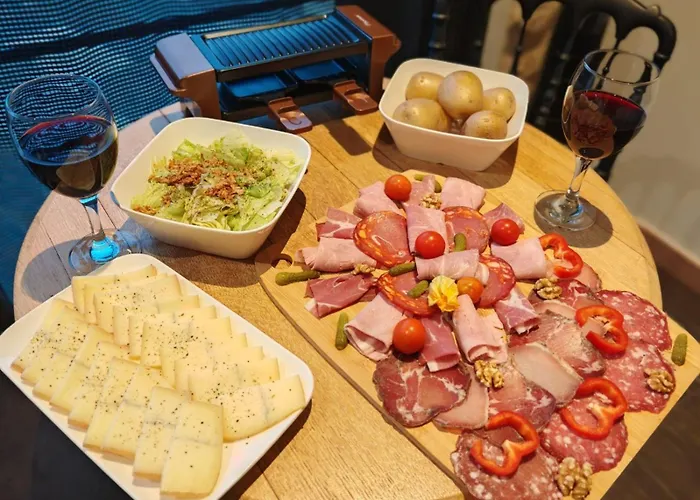 Le Lovy , Independant Avec Jacuzzi 아파트